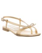 Sandales en Cuir Juliette platine