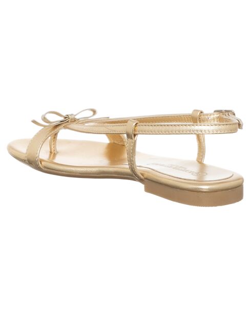 Sandales en Cuir Juliette platine