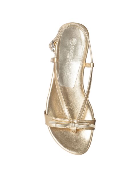 Sandales en Cuir Juliette platine