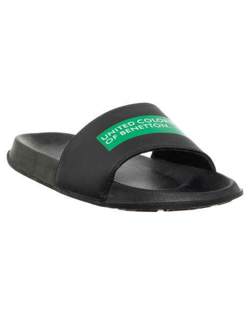 Schwarze Pantoletten Marco