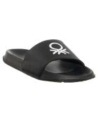 Schwarz/weiße Jules Pantoletten