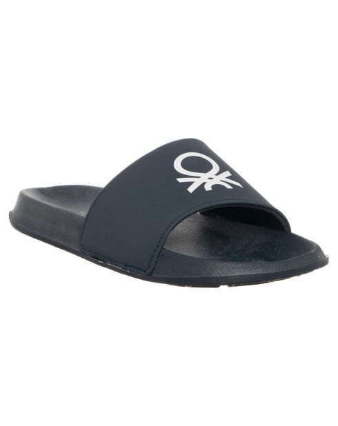 Mules Jules marine/blanc