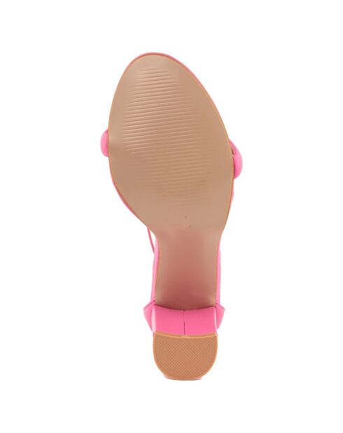 Sandali fucsia Ella - tacco 8,5 cm