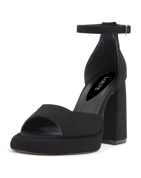 Sandalias negras Felicia - tacón de 11 cm