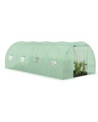 Serre de jardin gamme maraichère bâche renforcée verte - 600x300x200 cm