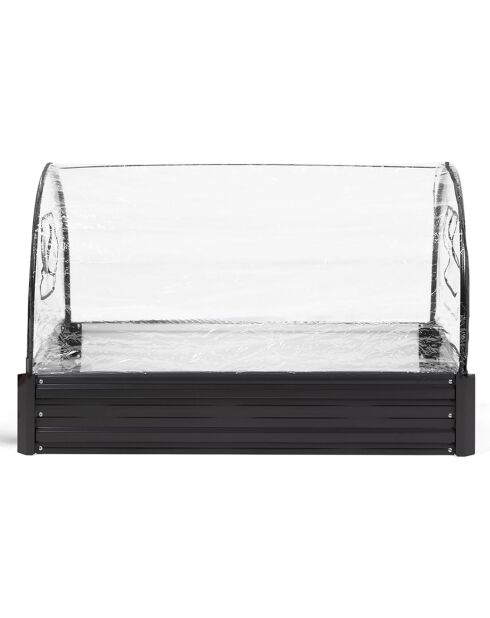 Serra da orto in metallo grigio antracite - 115x80x60 cm