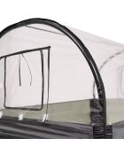 Carrés et serres de potager kit complet en métal  gris anthracite