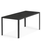 Table de jardin Majorca gris anthracite - 190x80x73 cm