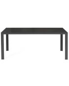 Table de jardin Majorca gris anthracite - 190x80x73 cm