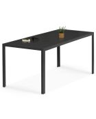Table de jardin Majorca gris anthracite - 190x80x73 cm