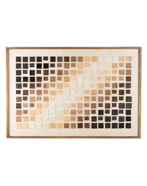 Décoration murale dégradé de Mosaïque dégradé - 122x82 cm