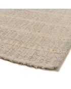 Tapis en Coton recyclé Sacha ivoire - 230x160 cm