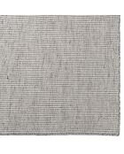 Tapis en Laine tissée Quentin blanc/gris - 230x160 cm