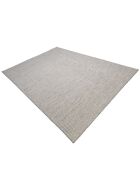 Tapis en Laine tissée Quentin blanc/gris - 230x160 cm