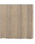 Tapis en Jute & Coton Quentin sable/ivoire/noir - 230x160 cm