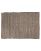 Tapis en Jute & Coton Quentin sable/noir - 230x160 cm