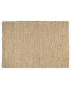 Tapis en Jute & Coton Quentin beige - 290x200 cm