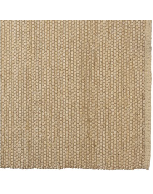 Tapis en Jute & Coton Quentin beige - 230x160 cm