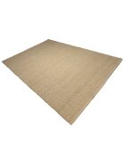 Tapis en Jute & Coton Quentin beige - 290x200 cm