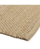 Tapis en Jute & Coton Quentin beige - 230x160 cm