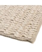 Tapis en Laine tissée Quentin beige - 230x160 cm