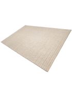 Tapis en Laine tissée Quentin beige - 290x200 cm