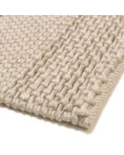 Tapis en Laine tissée Quentin beige - 230x160 cm