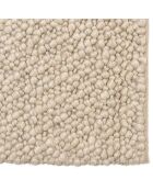 Tapis en Laine bouclée Quentin beige - 230x160 cm