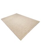 Tapis en Laine bouclée Quentin beige - 290x200 cm