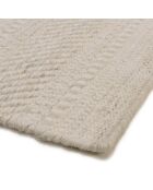 Tapis en Laine texturée Sacha beige - 290x200 cm