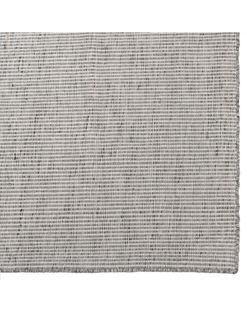 Tapis en Laine tissée Quentin blanc/gris - 290x200 cm