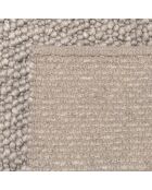 Tapis en Laine bouclée Quentin taupe - 290x200 cm