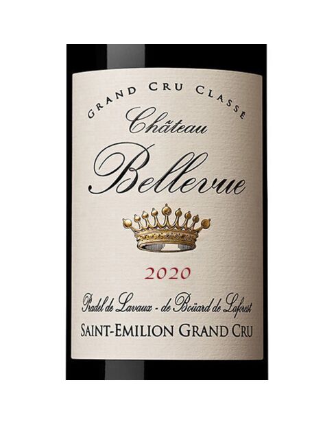 1 St-Emilion Gd Cru Classé 2020 Ch. Bellevue 75cl