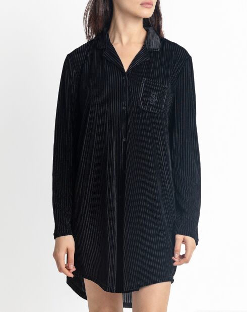 Chemise de Nuit noire