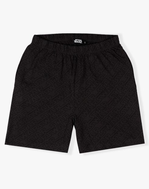 Pyjama T-Shirt & Short blanc