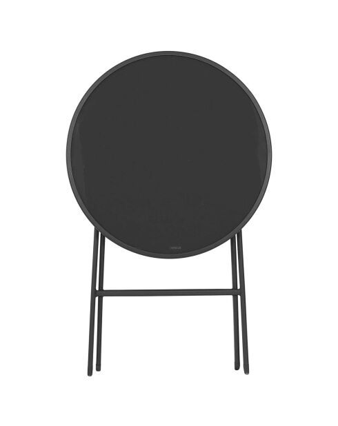 Table Elba grise - 60x71x60 cm