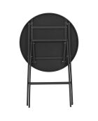 Table Elba grise - 60x71x60 cm