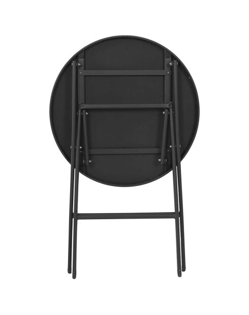 Table Elba grise - 60x71x60 cm