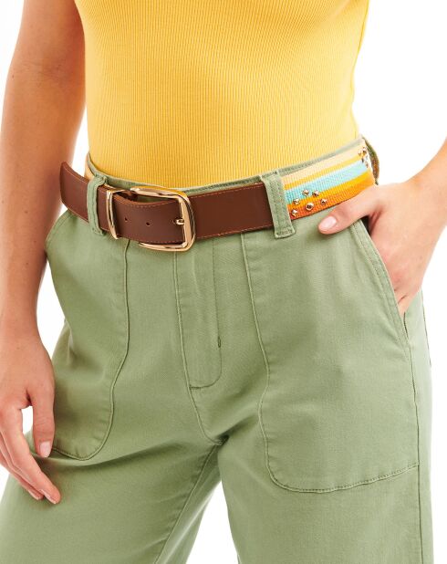 Ceinture en Cuir Eneko marron