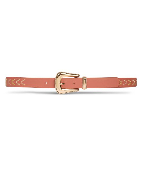 Ceinture en Cuir Kimmy blush