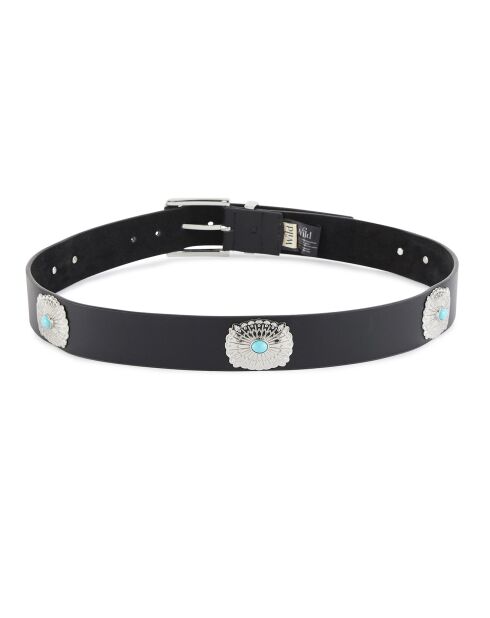 Ceinture en Cuir Kishi noire