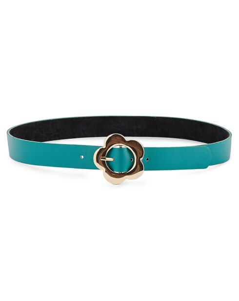Ceinture en Cuir Power verte