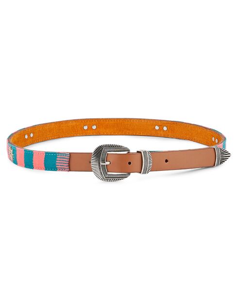 Ceinture en Cuir Sayulita marron