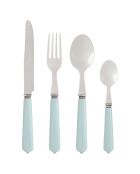 6 Cuillères à café Lucie vert d'eau