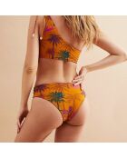 Maillot de bain 2 pièces Island caramel/bordeaux