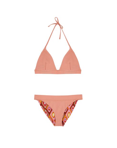 Maillot de bain 2 pièces Jazz multicolore/sable