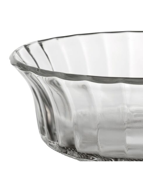 4 Coupelles Classic transparentes - D.22.5 cm