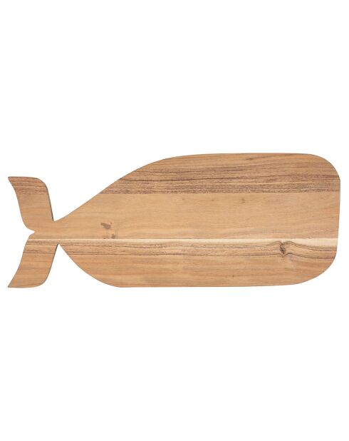 Planche à découper Baleine Dalbert naturelle - 52x20.5 cm