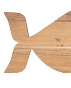 Planche à découper Baleine Dalbert naturelle - 52x20.5 cm