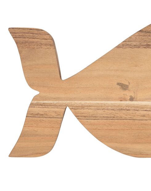 Planche à découper Baleine Dalbert naturelle - 52x20.5 cm